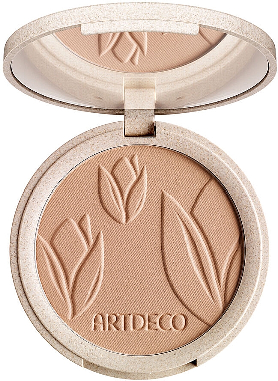 Компактна пудра для обличчя - Artdeco Green Couture Natural Finish Makeup — фото N1