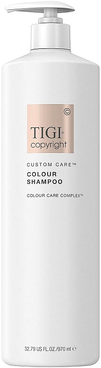 Шампунь для фарбованого волосся - Tigi Copyright Custom Care Colour Shampoo — фото N4