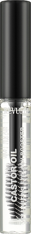 Сироватка-бустер із рициновою олією для відновлення вій - Revuele Castor Oil Volumizing Eyelash Booster — фото N1