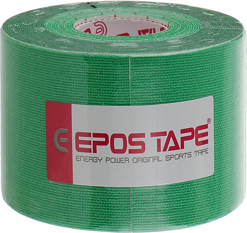 Кинезио тейп "Зеленый" - Epos Tape Original — фото N1