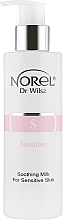Очищаюче молочко для шкіри з куперозом - Norel Arnica Milk For Skin Couperose — фото N1