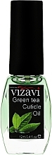 Духи, Парфюмерия, косметика Масло для кутикулы "Зеленый чай" - Vizavi Professional Green Tea Cuticle Oil