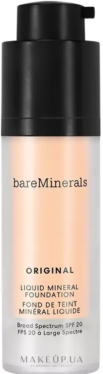 Тональная основа - Bare Minerals Original Liquid Foundation — фото 01 - Fair
