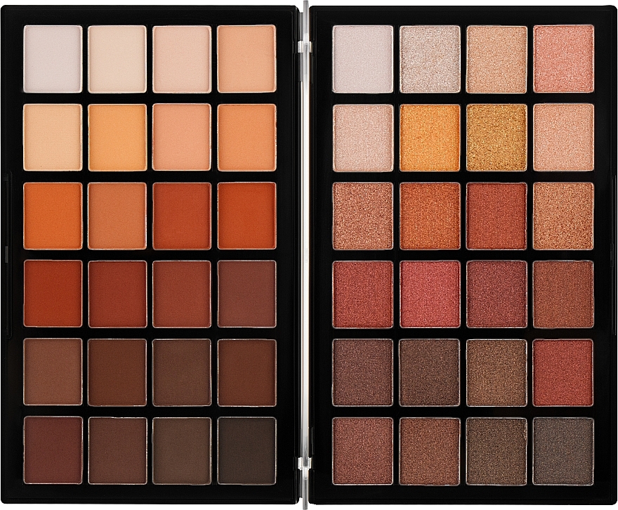 Палетка тіней для повік, 48 відтінків - Makeup Revolution Colour Book Shadow Palette — фото N3