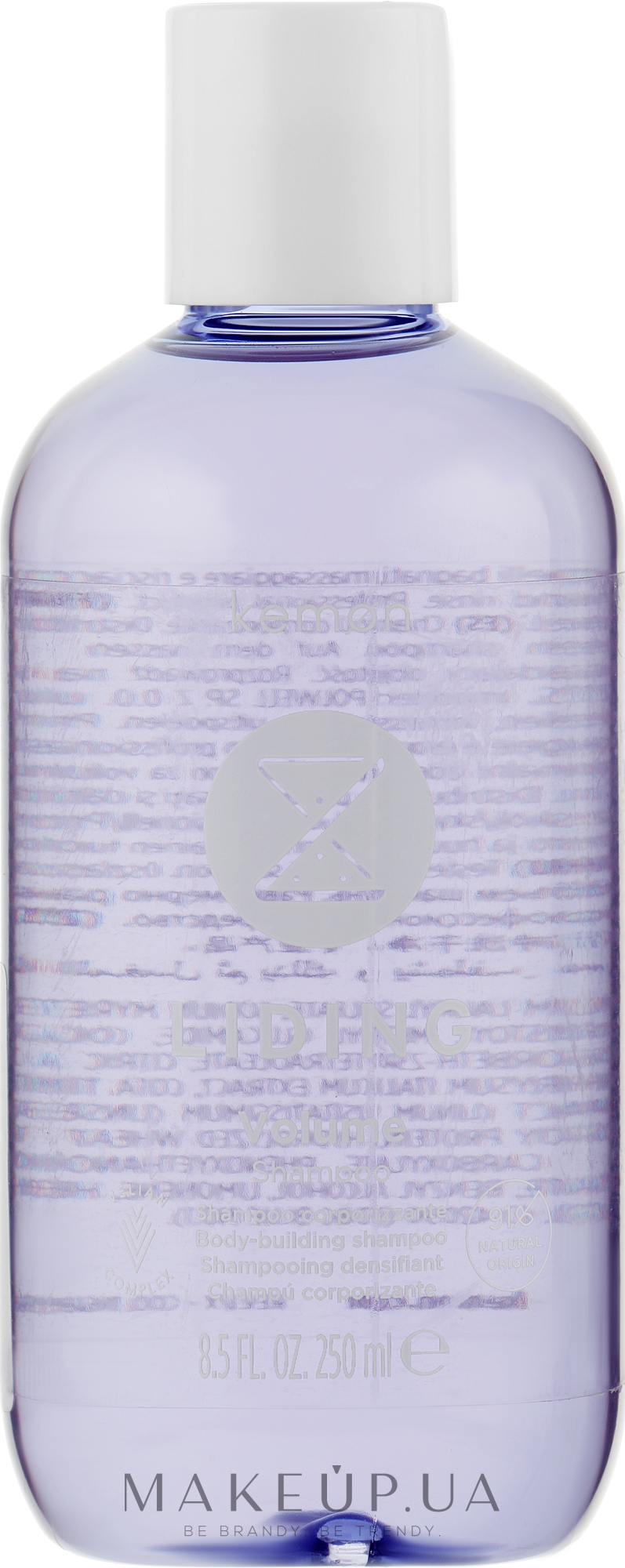 Шампунь для объема - Kemon Liding Care Volume Passion Shampoo — фото 250ml