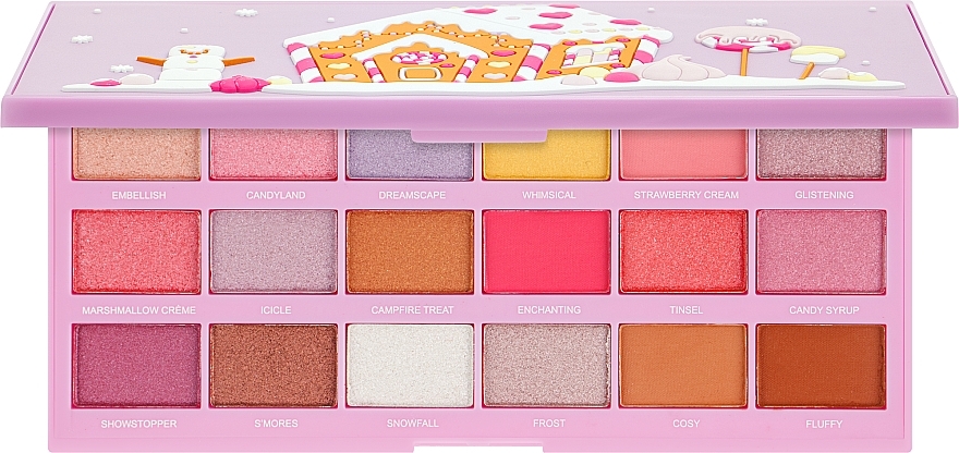 Палетка тіней - I Heart Revolution Tasty Marshmallow Wonderland Eyeshadow Palette — фото N1