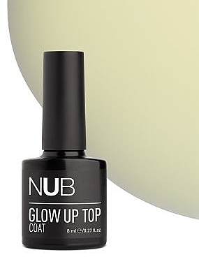 Люминесцентный топ для ногтей - Nub Glow Up Top Coat
