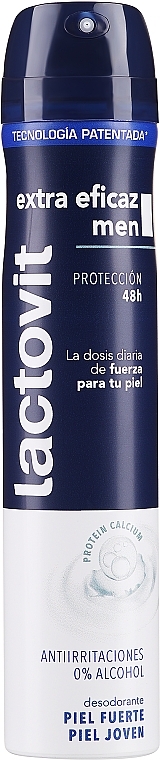 Дезодорант-спрей - Lactovit Men Extra Eficaz Deodorant Spray — фото N1