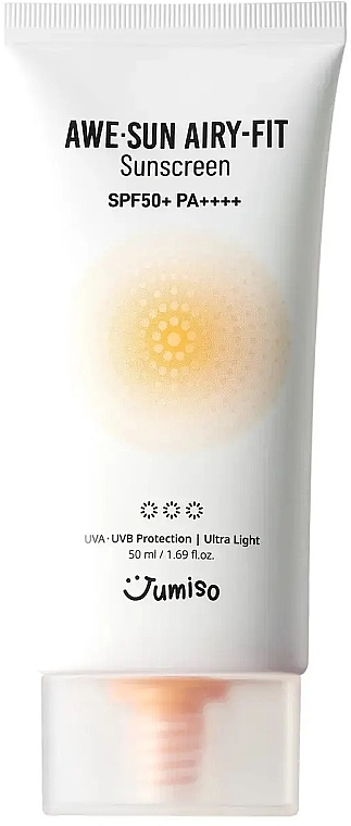 Сонцезахисний крем - Jumiso Awe-Sun Airy Fit Sunscreen SPF50+ PA+++ — фото N1