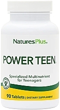 Парфумерія, косметика Мультивітаміни для підлітків - NaturesPlus Power Teen Multivitamin Tablets