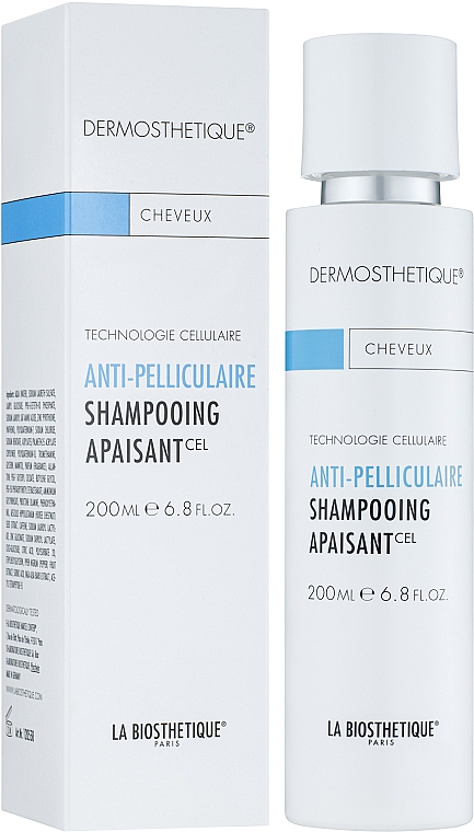 Клеточно-активный шампунь против перхоти для чувствительной кожи головы - La Biosthetique Dermosthetique Shampooing Apaisant  — фото N2