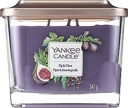 Ароматична свічка - Yankee Candle Elevation Fig & Clove — фото N2