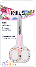 Ножиці для нігтів, 500274 - KillyS Nail Scissors Floralove — фото N2