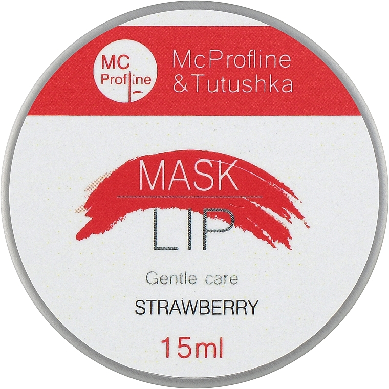 Клубничная маска для губ - Miss Claire MC Profline & Tutushka Strawberry Lip Mask