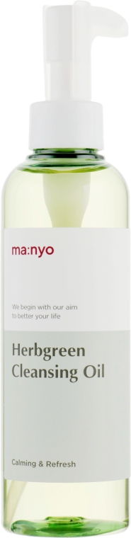 Manyo Factory Herb Green Cleansing Oil - Manyo Factory Herb Green Cleansing Oil — фото N2