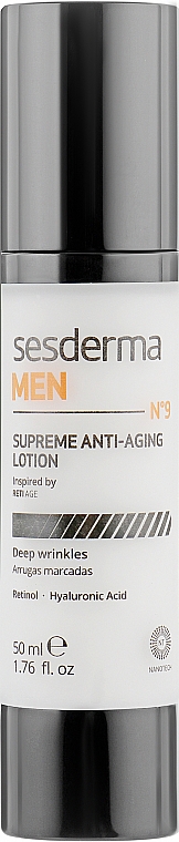 Омолоджуюча сироватка для обличчя - SeSDerma Men Antiaging Face Lotion — фото N1