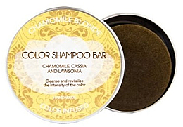 Твердый шампунь "Для светлых волос" - Biocosme Bio Solid Chamomile Blonde Color Shampoo Bar — фото N1