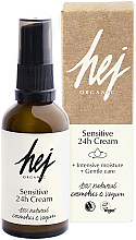 Крем для лица - Hej Organic Sensitive 24h Face Cream — фото N1