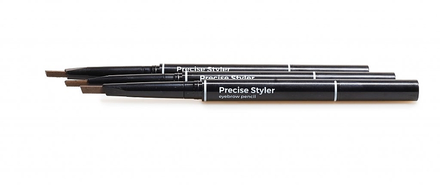 Водостійкий олівець для брів, з пензликом - Pola Cosmetics Precise Styler — фото N2