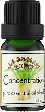 Суміш ефірних олій "Концентрація уваги" - Lemongrass House Concentration Pure Essential Oil — фото N1