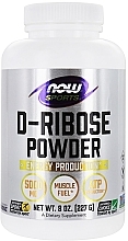 Духи, Парфюмерия, косметика Натуральная добавка, порошок, 227г - Now Foods Sports D-Ribose Powder