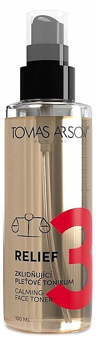 Успокаивающий тоник для лица - Tomas Arsov Relief Calming Face Toner — фото N1