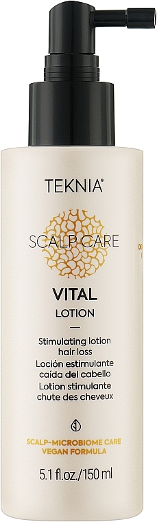 Стимулирующий лосьон против выпадения волос - Lakme Teknia Scalp Care Vital Lotion