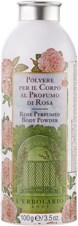 Ароматизированный тальк "Роза" - L'Erbolario Rosa Talco Profumato — фото N1