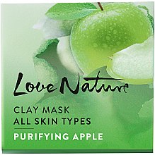 Духи, Парфюмерия, косметика Очищающая маска для лица "Яблоко" - Oriflame Love Nature Clay Mask