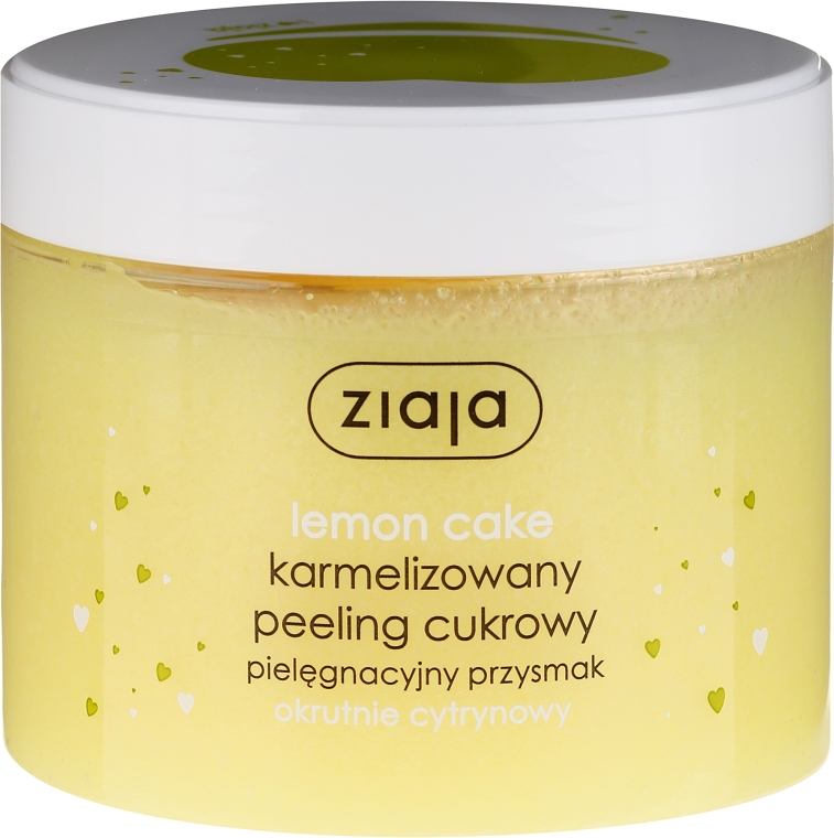 Сахарный пилинг для тела "Лимонный кекс" - Ziaja Sugar Body Peeling — фото N1