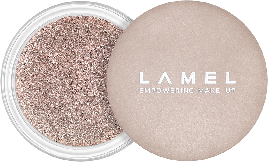 Тени для век - LAMEL FLAMY Sparkle Rush Extra Shine Eyeshadow — фото N1