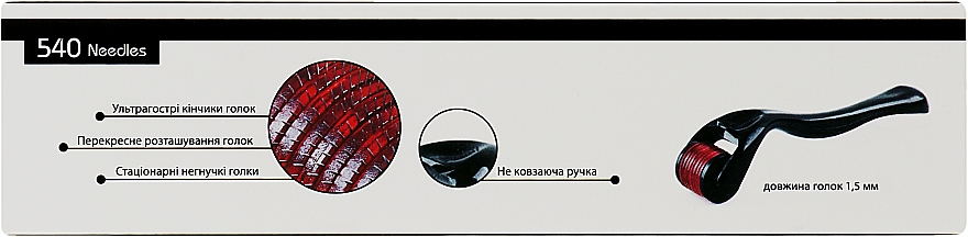 Мезороллер, дермароллер для волос и бороды - MinoX — фото N3