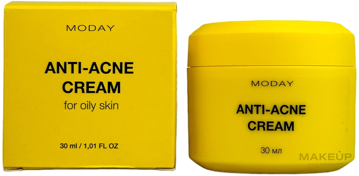 Крем для проблемної шкіри обличчя - MODAY Anti-Acne Cream  — фото 30ml