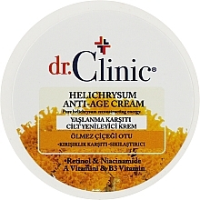Духи, Парфюмерия, косметика Регенерирующий крем против старения кожи - Dr. Clinic Helichrysum Anti-Age Cream