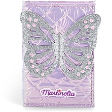 Палетка для макияжа, фиолетовая - Martinelia Shimmer Wings Beauty Book — фото N1