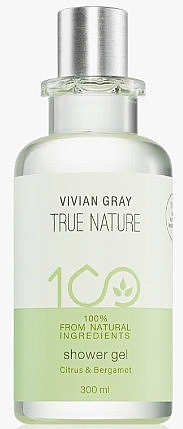 Гель для душу - Vivian Gray True Nature Citrus & Bergamot Shower Gel — фото N1