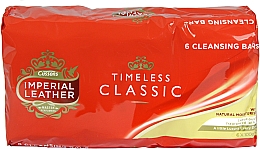 Парфумерія, косметика Набір мила - Cussons Imperial Leather Soap Classic (Soap/100g x 6шт)