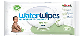 Биоразлагаемые детские влажные салфетки, 60шт - WaterWipes BIO Baby Wipes — фото N1