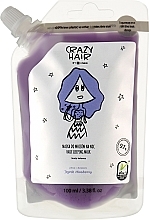 Парфумерія, косметика Нічна маска для волосся "Чорниця" - HiSkin Crazy Hair PEH Balance Night Hair Mask Blueberry (дой-пак)