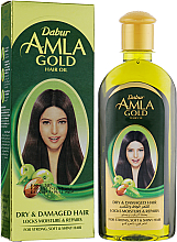 Духи, Парфюмерия, косметика УЦЕНКА Масло для волос "Золотое" - Dabur Amla Gold Hair Oil *