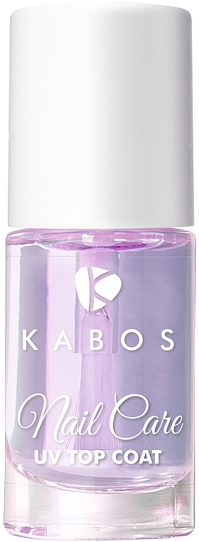 Закрепитель лака с неоновым эффектом - Kabos Nail Care UV Top Coat — фото N1