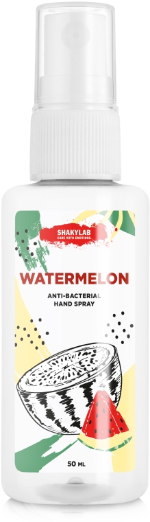 Антибактериальный спрей для рук "Watermelon" - SHAKYLAB Anti-Bacterial Hand Spray