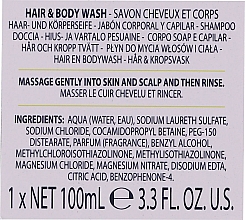 Набор - Baylis & Harding Men's Citrus Lime & Mint Bag(hair/body/wash/100ml + face/wash/100ml + a/sh/balm/100ml + acc) — фото N3