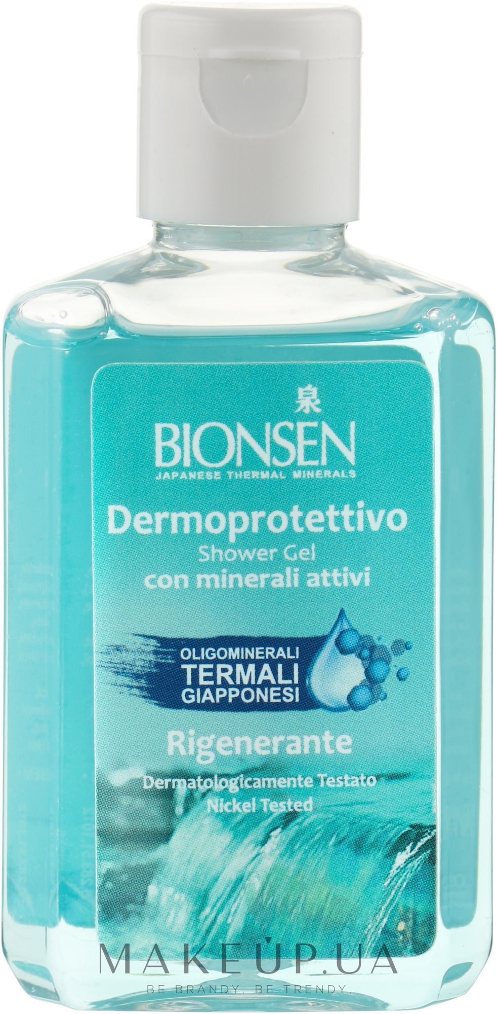 Гель для душу й піна для ванної "Регенерувальні мінерали" - Bionsen Shower Gel Regenerating Skin Protection — фото 60ml