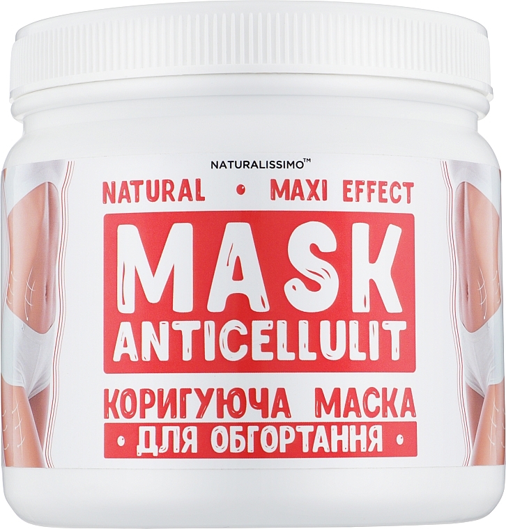 Антицелюлітна маска - Naturalissimo Maxi-effect 