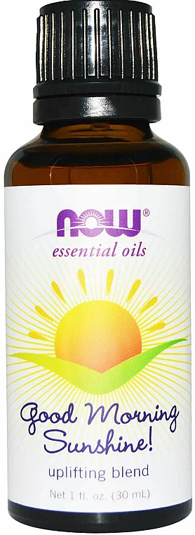 Эфирное масло "Бодрящая смесь. Доброе утро, солнце" - Now Foods Essential Oils Good Morning Sunshine, Uplifting Blend — фото N1