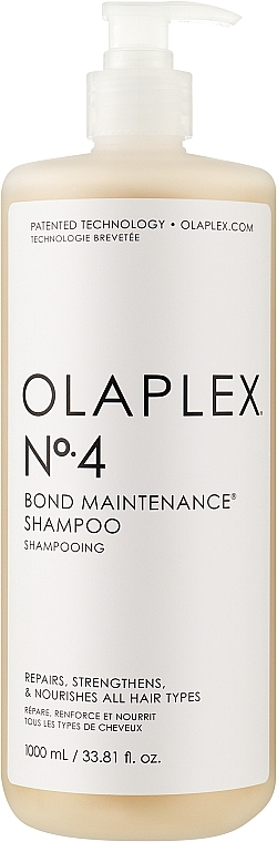 Шампунь для всех типов волос - Olaplex Bond Maintenance Shampoo No. 4 — фото N1