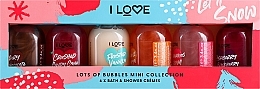 Набор - I Love... Lots of Bubbles Mini Collection (sh/cr/6x100ml) — фото N1
