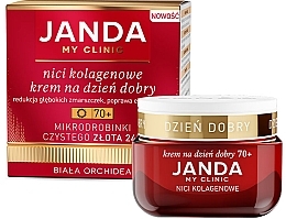Парфумерія, косметика Колагеновий денний крем для обличчя 70+ - Janda My Clinic Collagen Threads Day Cream