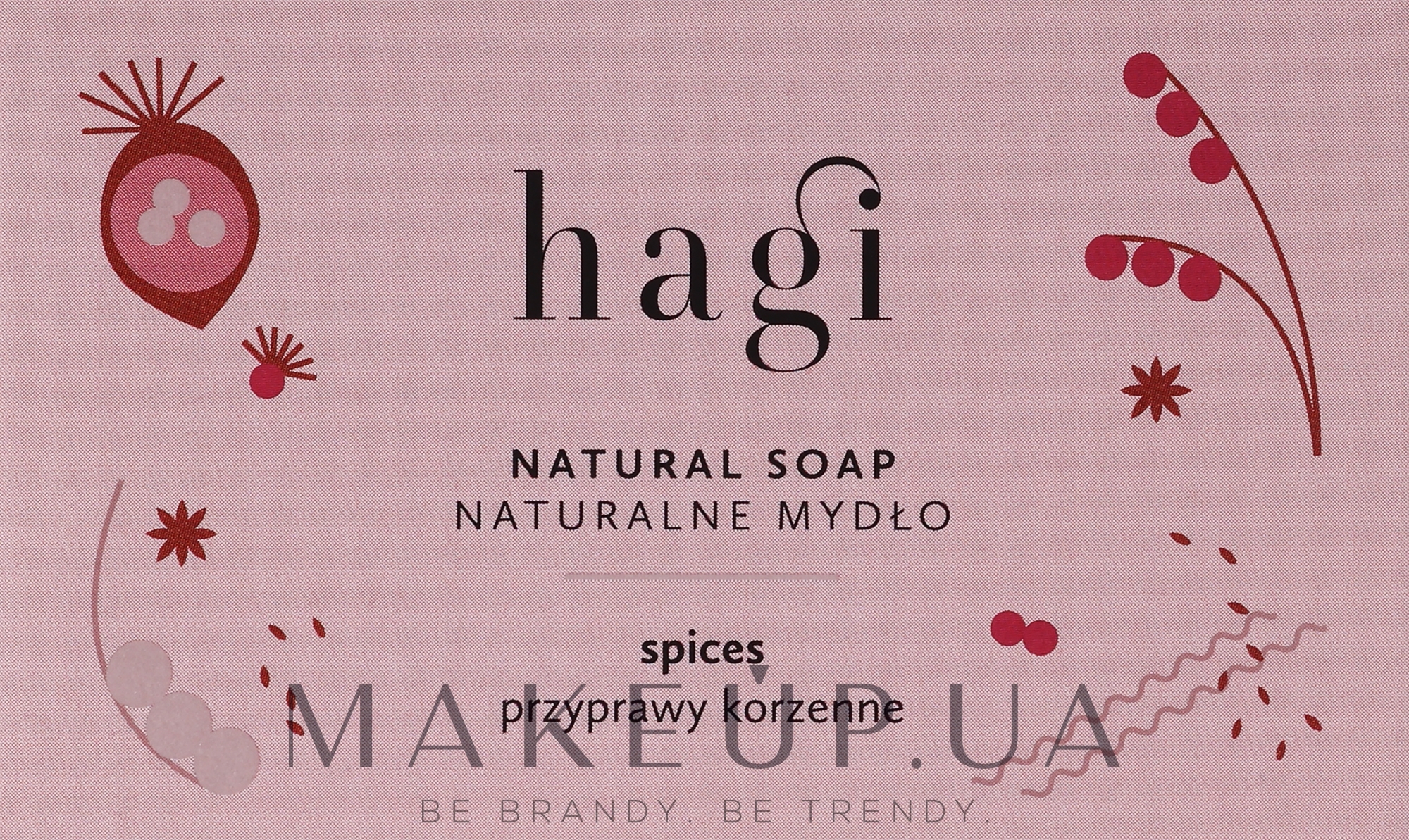 Натуральное мыло с пряными специями - Hagi Soap — фото 100g